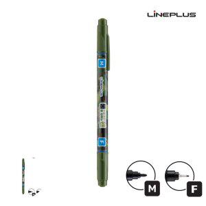 각인 고급볼펜 선물 필기구 판촉물 물로 지우는 수성 OHP펜 MF 12개입 파랑색