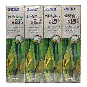바다에서 온 해죽순 소금성분 잇몸케어 치약 120g 4입
