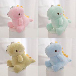 마카롱컬러 공룡 열쇠고리 귀여운 깜찍 가방 자