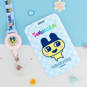 다마고치 마메치 릴 목걸이 교통카드 지갑