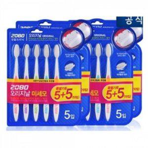 미세모 성인용 구강 케어 칫솔 10개입 위생 청결 관리용