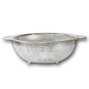 스텐리스 채반 과일채소 소쿠리 타공 바구니 다용도 미니