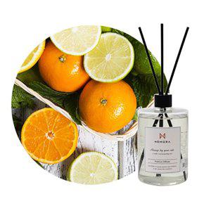 네모라 디퓨저 대용량 방향제 프리미엄 고급 500ml (라임바질만다린)