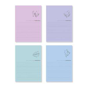 제본노트 모던라인-고래 아이비스 12321 제