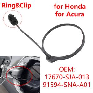 17670SJA013 혼다 시빅 CRV 어코드 재즈 시티 오디세이 용 클립 91594SNAA01 자동차 가솔린 디젤 오일 연료 캡 탱크 커버 라인