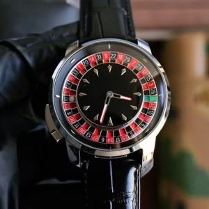 고품질 남성용 시계, 카지노 룰렛 시계, 맞춤형 야곱 로고 남성용 기계식 시계, 한정판 시계