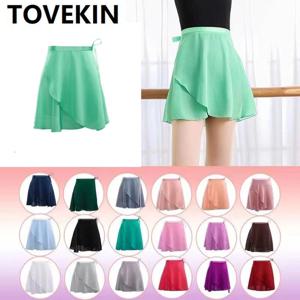 성인 쉬폰 발레 투투 댄스 스커트 여성 소녀 체조 랩 스커트 훈련 발레 스커트 falskirts 발레 발레 댄스 fa
