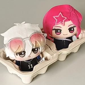 미니 블루 잠금 플러시 장난감 키 체인 Nagi 배낭 매력 애니메이션 주변 장치 귀여운 인형 가방 장식 생일 선물