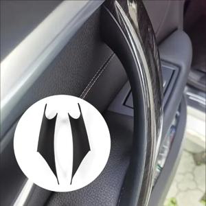 BMW 3 4 시리즈 F30 F31 F32 F33 F34 F36 F80 F82 M3 M4 2012-2018용 앞 우측 좌측 매트 블랙 자동차 도어 핸들 2개