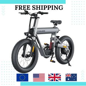 T20 전기 자전거 모터사이클 20인치 팻 타이어 산악 자전거 48V20AH 배터리 더트 바이크 도로 눈길 전기 자전거