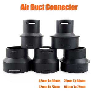 42to60mm 42to75mm 75to60mm 변환기 42mm 60mm 75mm 디젤 히터 공기 덕트 덕트 커넥터 검정색 자동차 트럭 밴 캠핑카