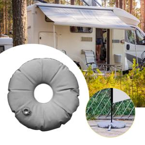 1x 우산 기본 무게 워터 가방 파라솔 우산 스탠드 기본 휴대용 야외 파티오 가든 비치