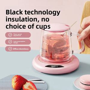 미니 휴대용 USB 컵 따뜻한 커피 머그컵 난방 코스터 스마트 온도 조절 핫 플레이트 밀크 티 물 가열 패드 히터