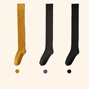 여성 스타킹 겨울 두꺼운 면화 긴 양말 무릎 오버 무릎 허벅지 높은 양말 봄 양말 다리 커버 여성 착용 따뜻한 양말