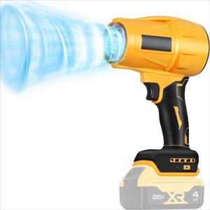 디월트 20V 배터리용 전기 무선 낙엽 청소기, 고속 모터 휴대용 제트 팬 에어 블로워, 파티오 청소용