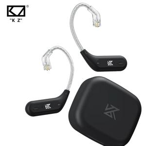 KZ AZ09 HD 블루투스 이어 훅 헤드셋 케이블 HIFI 무선 업그레이드 케이블 충전 케이스 포함