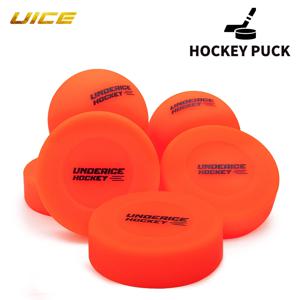 UICE 1개 아이스하키 퍽 65mm 롤러 로드 내마모성 고무 팀 하키 전문 훈련용 볼 하키 연습용 볼