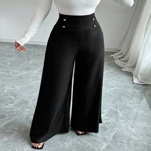 여름 블랙 섹시 여성 바지 새로운 스트리트웨어 패션 버튼 캐주얼 슬림 바지 여성 클럽 파티 다용도 니트 의류