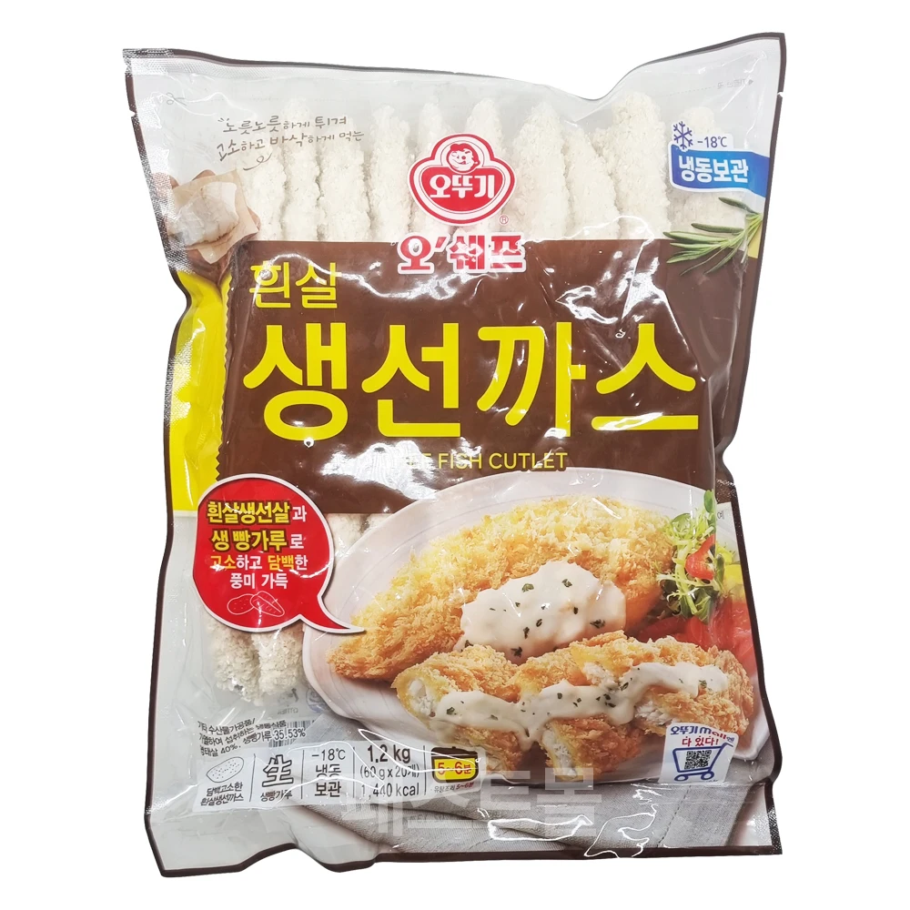 오뚜기 오쉐프 흰살생선까스 1.2kg