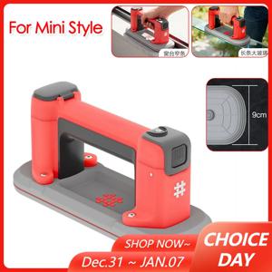 24x9cm 미니 전기 흡착컵 120kg LED 지능형 디스플레이 진공 리프팅 컵 (화강암 타일 유리 좁은 스트립 재료용)