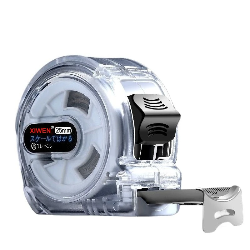 일본에서 수입한 스테인리스 스틸 줄자 5미터 및 10미터 목공 및 가정용 줄자