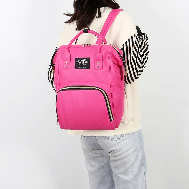 다기능 보온 대용량 지퍼 엄마 가방 여행 백팩