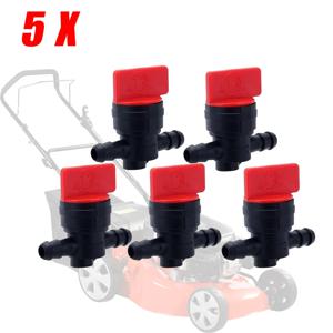 5개 1/4인치 연료 차단 밸브 (698183 493960 698181 697947 9494768 5019H 5019K 소형 엔진 잔디깎이 ATV 연료 밸브용)