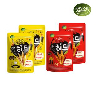 바다소리 저당 단백질 황태스낵 히트 20g x 4봉 프로틴 저칼로리 간식 안주