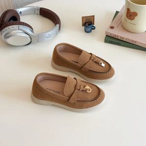 키즈 여아 로퍼 2025 모카신 캐주얼 스니커즈 여성 플랫 슈즈 남아 아동 캐주얼 신발