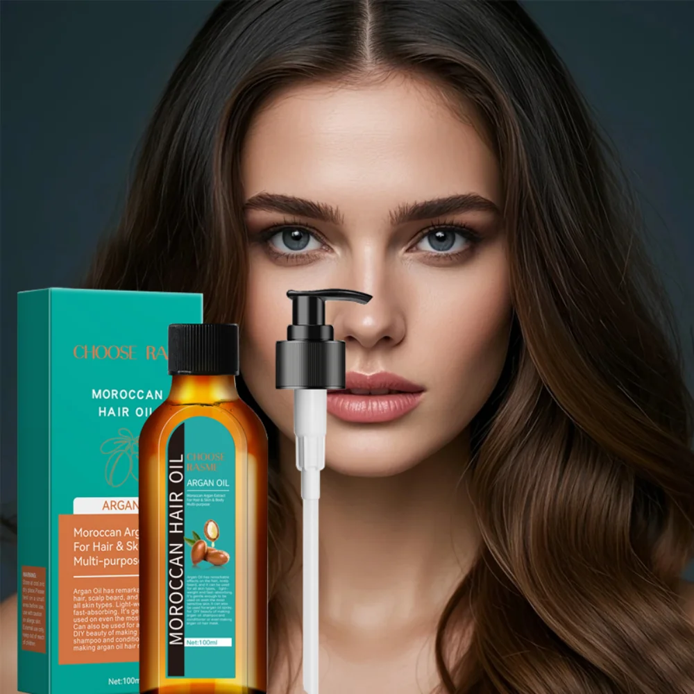 헤어 케어 에센셜 오일은 건조하고 갈라진 모발을 방지하고 부드럽게 수분을 공급하며 빛을 부드럽게 해줍니다.