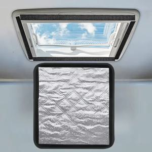 1PC RV Sunshade 채광창 쉐이딩 패드 접이식 천막 커버 방수 캠핑 테일 게이트 Sunshade 자동차 트레일러 RV 액세서리