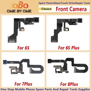 iPhone 6 6S 7 8 PLUS EarSpeaker 근접 광 센서 플렉스 케이블 커넥터 교체 부품 용 전면 카메라 플렉스 케이블