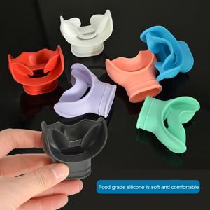 Silicone Snorkel Mouthpiece Comfortable Scuba Diving Regulator Mouthpiece Cover Octopus Holder Retainers Easy To Use