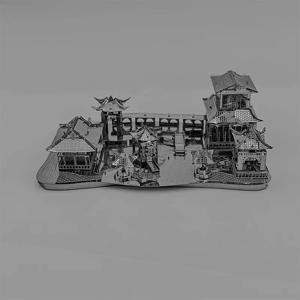 소주 정원 3D 금속 퍼즐 모델 키트, DIY 레이저 컷 퍼즐, 어린이용 직소 장난감