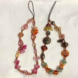 원래 디자인 중국어 복고풍 스타일 페르시 전화 매력 스트랩 팔찌 손목 짧은 매는 밧줄 카메라 키 체인 가방 펜던트