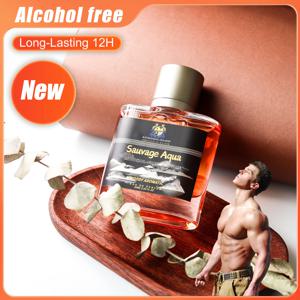 남성용 와일더니스 향수 오일 - 무알콜 매운 우디 향, 오래 지속되는 민감한 블랙 페퍼 베티버 삼나무 향수