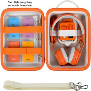 Yoto Mini Kids 오디오 및 음악 플레이어와 호환되는 보관 가방, 어린이 스피커 헤드폰 용 휴대용 라디오 보관 홀더