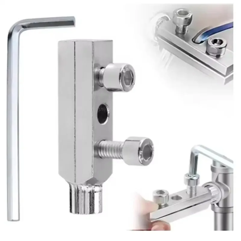 앵글 밸브 수리 도구 파손된 와이어 추출기 배관 수관 유지보수 도구 수도꼭지 제거기 나사 추출기