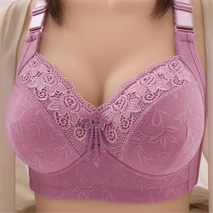 섹시한 레이스 원활한 대형 여성 스포츠 브라 편안한 통기성 뷰티 백 조끼 수면 수집 된 포장 가슴 튜브 탑