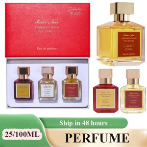 25ML*3개입 선물세트 플로럴 향 페로몬 여성 향수 남성 코롱 발미 바디 스프레이 지속적인 향 오 드 퍼퓸