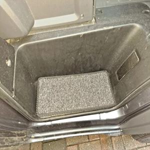 2개 카펫 스텝 매트 세트 카펫 모터홈 캠핑카 운전석 도어 스텝 매트 (피아트 두카토, 시트로엥 릴레이, 푸조 박서 용)