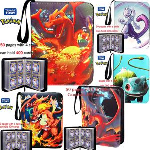 @ #   포켓몬 카드 앨범 PU 지퍼 사진 앨범 컬렉션 북 애니메이션 피규어 앨범 취미 파일 어린이 장난감 선물 재고 있음