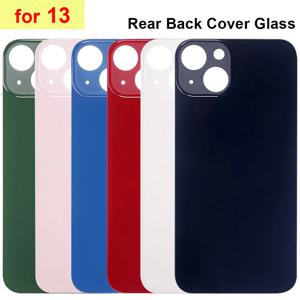 아이폰 13 후면 유리+3M 접착제 빠른 교체용 하우징 배터리 커버 큰 구멍 후면 유리