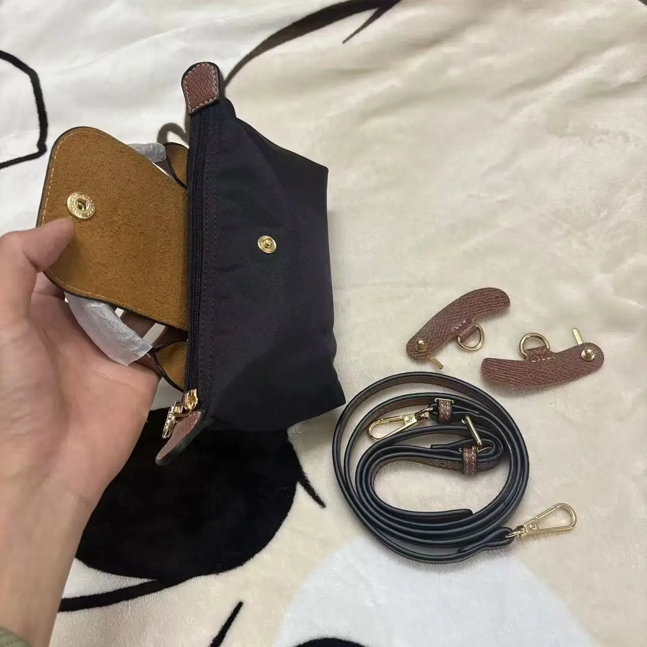 모바일 키 대용량 동전 지갑, 휴대용 크로스백 (숄더 스트랩 포함), 무타공, 신제품 시리즈 2026