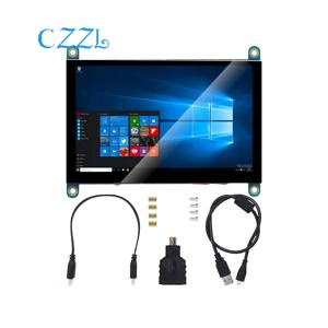 5인치 IPS LCD HDMI 800 X 480 정전식 터치 스크린 디스플레이 소니 PS4 라즈베리 파이 PC 바나나 파이용 - 멀티미디어 LCD 스크린
