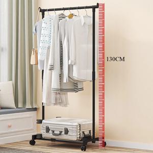 가정용 간편 바닥형 옷 건조대 수납 선반 신발 및 모자 걸이 가정용 코트 걸이 다기능 이동식 발코니용