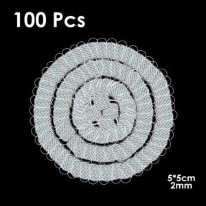 5*5cm EMS 전극 패드 신경 근육 자극기 실리콘 젤 텐스 전극 디지털 침술 물리치료 텐스 패드