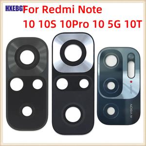 Xiaomi Redmi Note 10 , 10S, 10 Pro , 10 Pro Max,10T , 10 5G 메인 카메라 유리 커버(스티커 포함)용 후면 카메라 유리 렌즈