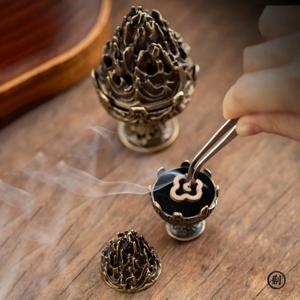 보산 향로, 탁상 장식품, 가정 및 사무실 장식 수집품, 창의적인 휴대용 소형 가정용 향로