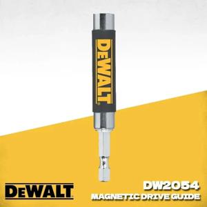 DEWALT DW2054 소형 자기 비트 팁 홀더 1/4″ 소형 고속 로드 비트 드라이브 가이드 전동 공구 액세서리 DW2054B
